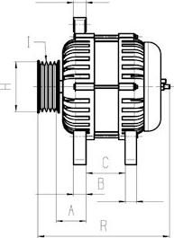 HC-Cargo 116698 - Generator alexcarstop-ersatzteile.com