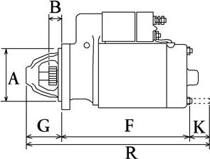 HC-Cargo 116554 - Starter alexcarstop-ersatzteile.com