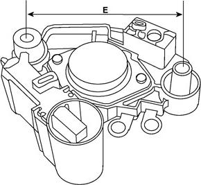 HC-Cargo 233745 - Generatorregler alexcarstop-ersatzteile.com