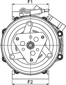 HC-Cargo 240240 - Kompressor, Klimaanlage alexcarstop-ersatzteile.com