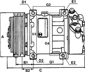 HC-Cargo 241297 - Kompressor, Klimaanlage alexcarstop-ersatzteile.com