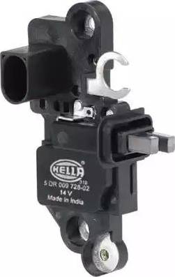 HELLA 5DR 009 728-021 - Generatorregler alexcarstop-ersatzteile.com