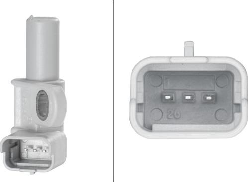 HELLA 6PU 009 121-351 - Sensor, Nockenwellenposition alexcarstop-ersatzteile.com