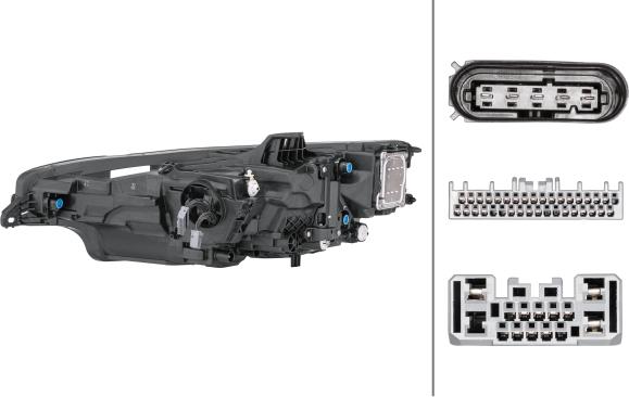 HELLA 1EX 013 501-921 - Hauptscheinwerfer alexcarstop-ersatzteile.com