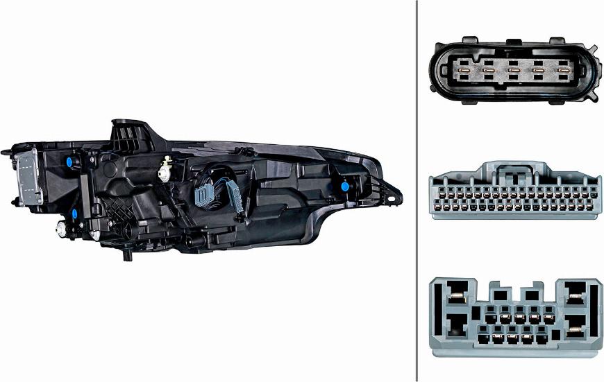 HELLA 1EX 013 508-911 - Hauptscheinwerfer alexcarstop-ersatzteile.com