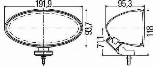 HELLA 1FB 007 892-131 - Fernscheinwerfer alexcarstop-ersatzteile.com