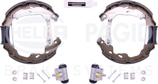 HELLA 8DB 355 004-991 - Bremsbackensatz alexcarstop-ersatzteile.com