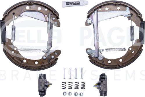 HELLA 8DB 355 004-051 - Bremsbackensatz alexcarstop-ersatzteile.com