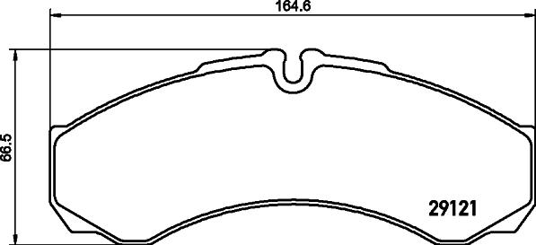 HELLA 8DB 355 005-371 - Bremsbelagsatz, Scheibenbremse alexcarstop-ersatzteile.com