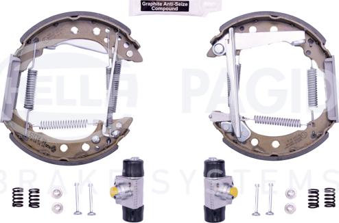 HELLA 8DB 355 005-241 - Bremsbackensatz alexcarstop-ersatzteile.com