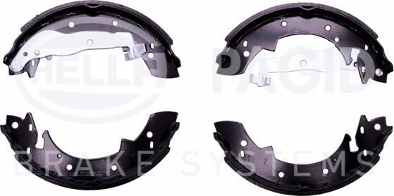 HELLA 8DB 355 001-991 - Bremsbackensatz alexcarstop-ersatzteile.com