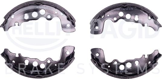 HELLA 8DB 355 001-921 - Bremsbackensatz alexcarstop-ersatzteile.com