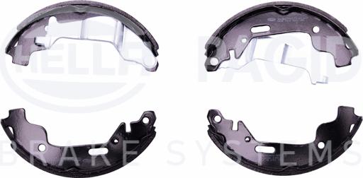 HELLA 8DB 355 002-451 - Bremsbackensatz alexcarstop-ersatzteile.com