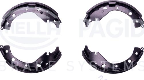 HELLA 8DB 355 002-811 - Bremsbackensatz alexcarstop-ersatzteile.com