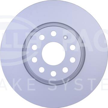 HELLA 8DD 355 109-521 - Bremsscheibe alexcarstop-ersatzteile.com