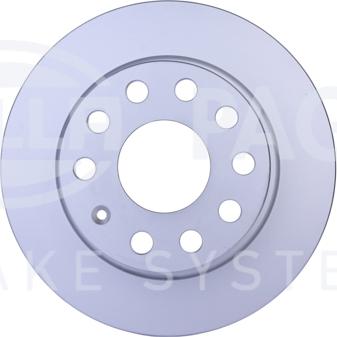 HELLA 8DD 355 109-601 - Bremsscheibe alexcarstop-ersatzteile.com