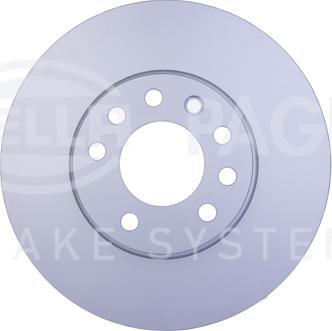 HELLA 8DD 355 109-241 - Bremsscheibe alexcarstop-ersatzteile.com