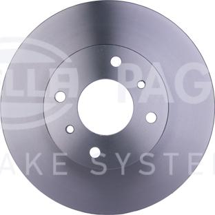 HELLA 8DD 355 107-991 - Bremsscheibe alexcarstop-ersatzteile.com