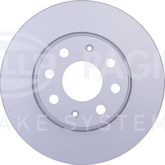 HELLA 8DD 355 114-351 - Bremsscheibe alexcarstop-ersatzteile.com