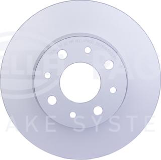 HELLA 8DD 355 116-441 - Bremsscheibe alexcarstop-ersatzteile.com