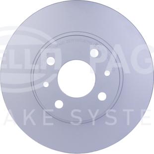 HELLA 8DD 355 117-931 - Bremsscheibe alexcarstop-ersatzteile.com