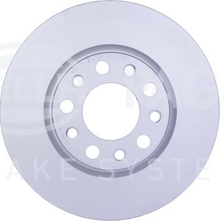 HELLA 8DD 355 117-231 - Bremsscheibe alexcarstop-ersatzteile.com