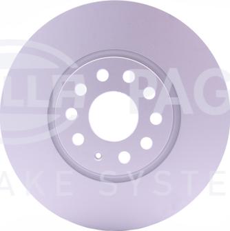 HELLA 8DD 355 117-791 - Bremsscheibe alexcarstop-ersatzteile.com