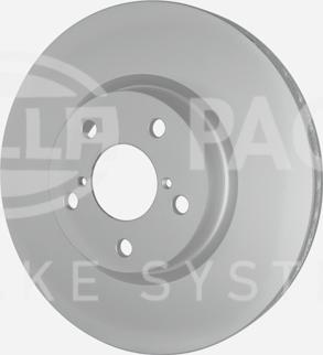 HELLA 8DD 355 132-711 - Bremsscheibe alexcarstop-ersatzteile.com