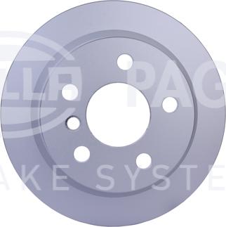 HELLA 8DD 355 123-491 - Bremsscheibe alexcarstop-ersatzteile.com