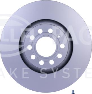 HELLA 8DD 355 127-591 - Bremsscheibe alexcarstop-ersatzteile.com