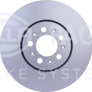 HELLA 8DD 355 127-581 - Bremsscheibe alexcarstop-ersatzteile.com