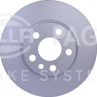 HELLA 8DD 355 127-341 - Bremsscheibe alexcarstop-ersatzteile.com