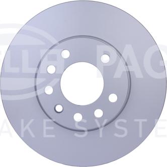 HELLA 8DD 355 127-381 - Bremsscheibe alexcarstop-ersatzteile.com