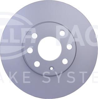 HELLA 8DD 355 127-371 - Bremsscheibe alexcarstop-ersatzteile.com