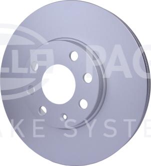 HELLA 8DD 355 127-371 - Bremsscheibe alexcarstop-ersatzteile.com