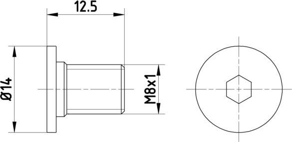 HELLA 8DZ 355 209-021 - Schraube, Bremsscheibe alexcarstop-ersatzteile.com