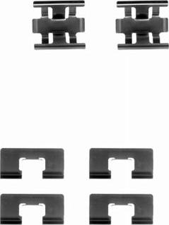 HELLA 8DZ 355 202-261 - Zubehörsatz, Scheibenbremsbelag alexcarstop-ersatzteile.com