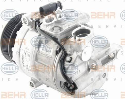 HELLA 8FK 351 006-401 - Kompressor, Klimaanlage alexcarstop-ersatzteile.com