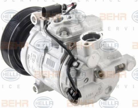 HELLA 8FK 351 008-261 - Kompressor, Klimaanlage alexcarstop-ersatzteile.com