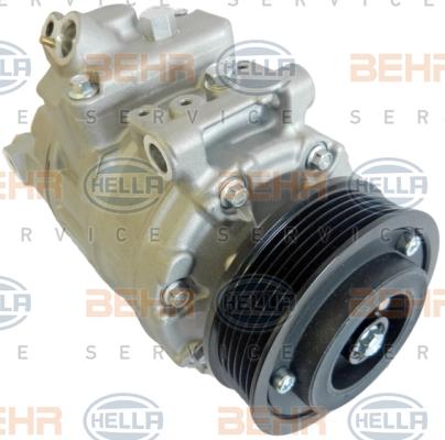 HELLA 8FK 351 105-941 - Kompressor, Klimaanlage alexcarstop-ersatzteile.com