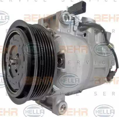 HELLA 8FK 351 105-661 - Kompressor, Klimaanlage alexcarstop-ersatzteile.com