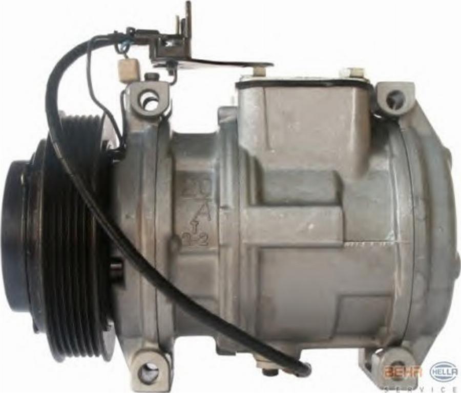 HELLA 8FK 351 108-691 - Kompressor, Klimaanlage alexcarstop-ersatzteile.com