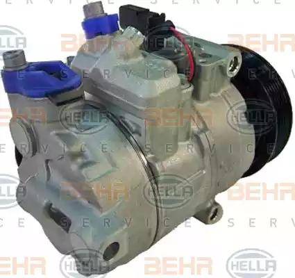 HELLA 8FK 351 114-221 - Kompressor, Klimaanlage alexcarstop-ersatzteile.com