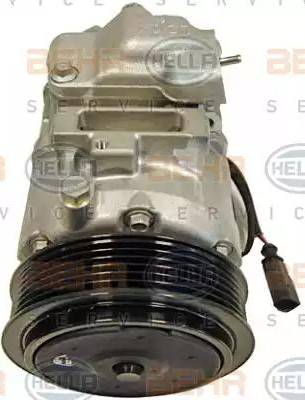 HELLA 8FK 351 110-241 - Kompressor, Klimaanlage alexcarstop-ersatzteile.com