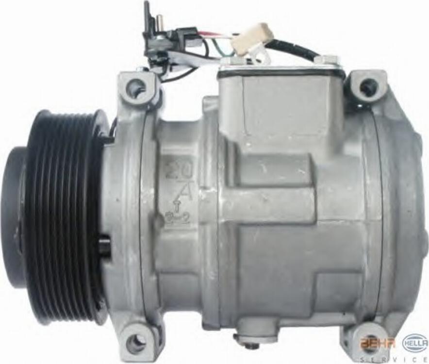 HELLA 8FK351111521 - Kompressor, Klimaanlage alexcarstop-ersatzteile.com