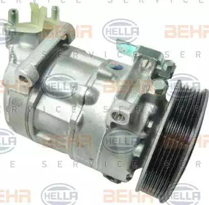 HELLA 8FK 351 123-081 - Kompressor, Klimaanlage alexcarstop-ersatzteile.com