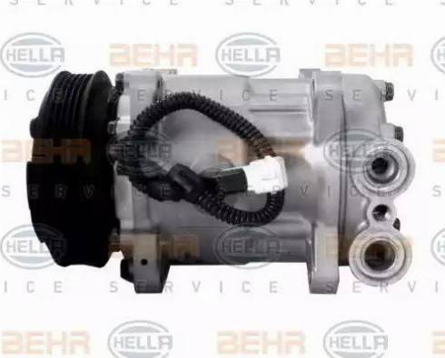 HELLA 8FK 351 127-041 - Kompressor, Klimaanlage alexcarstop-ersatzteile.com