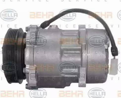 HELLA 8FK 351 127-791 - Kompressor, Klimaanlage alexcarstop-ersatzteile.com