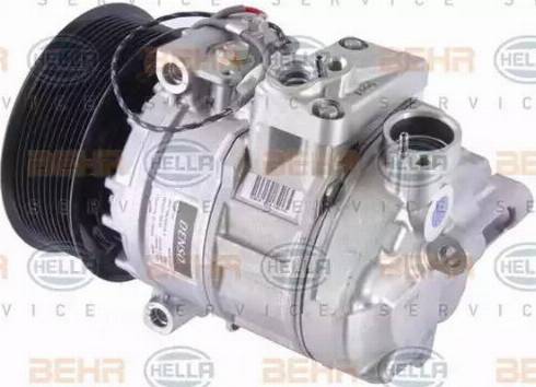 HELLA 8FK 351 176-031 - Kompressor, Klimaanlage alexcarstop-ersatzteile.com