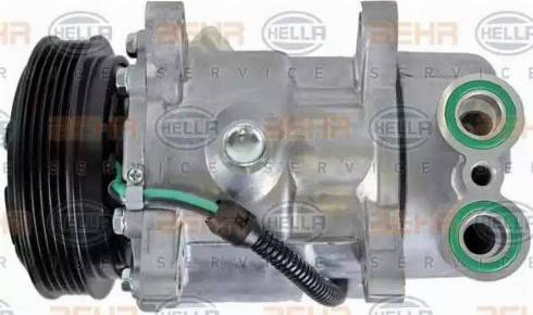 HELLA 8FK 351 316-931 - Kompressor, Klimaanlage alexcarstop-ersatzteile.com